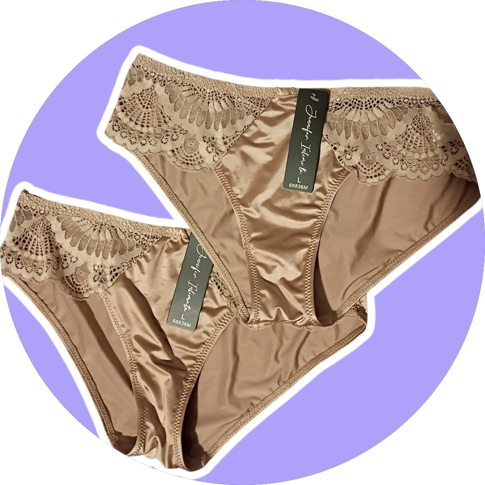 Elegant Lace Trimmed Women's Panties